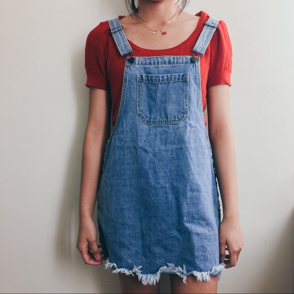 Forever 21 Denim Overalls